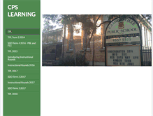 Tablet Screenshot of cpsnewtownlearning.com